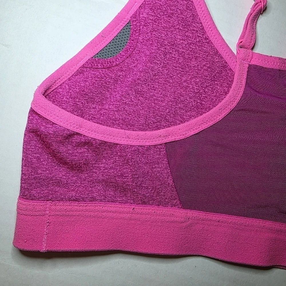 Nike Pink Sports Bra Sz M